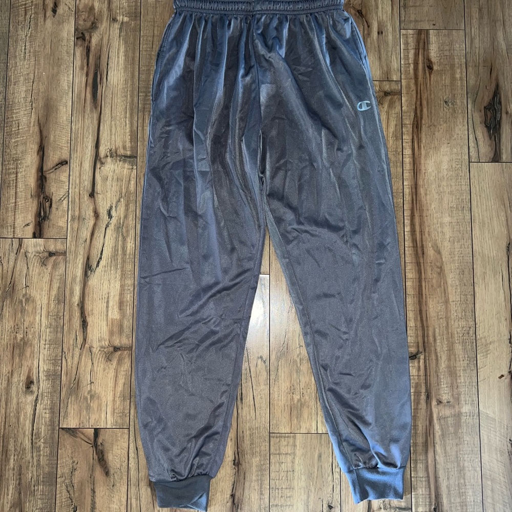 gray champion sweatpants